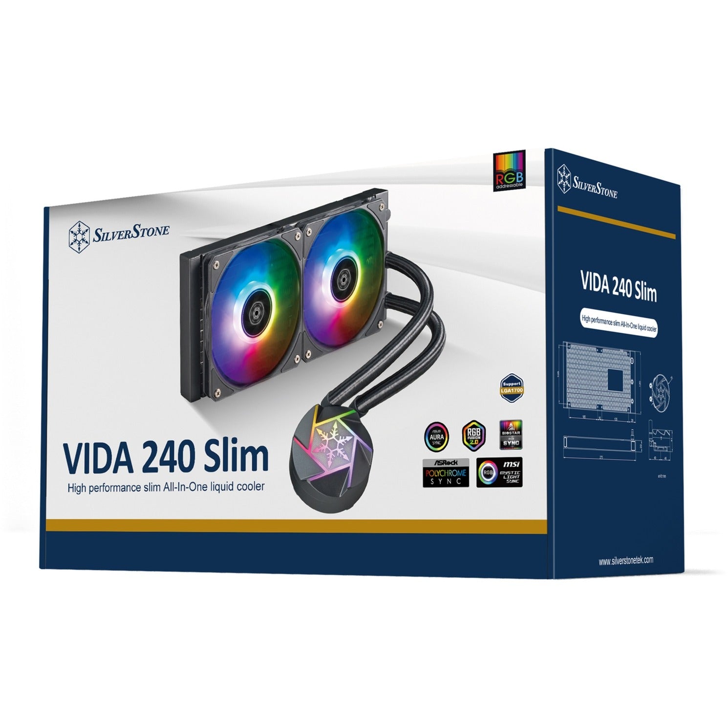 Silverstone vida 240 Slim