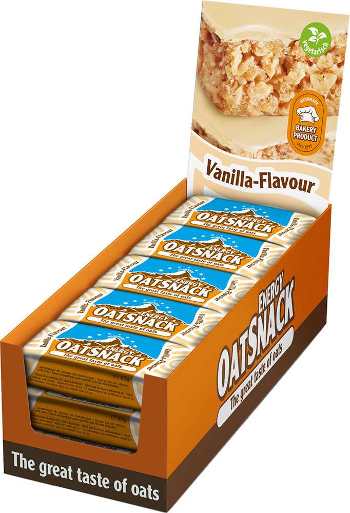 Boîte de barre énergétique Oatsnack 15s
