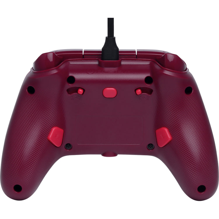 Manette Powera Advantage avec câble pour Xbox Series X|s - Red Fire (rouge, Xbox Series X|s, Xbox One, PC)