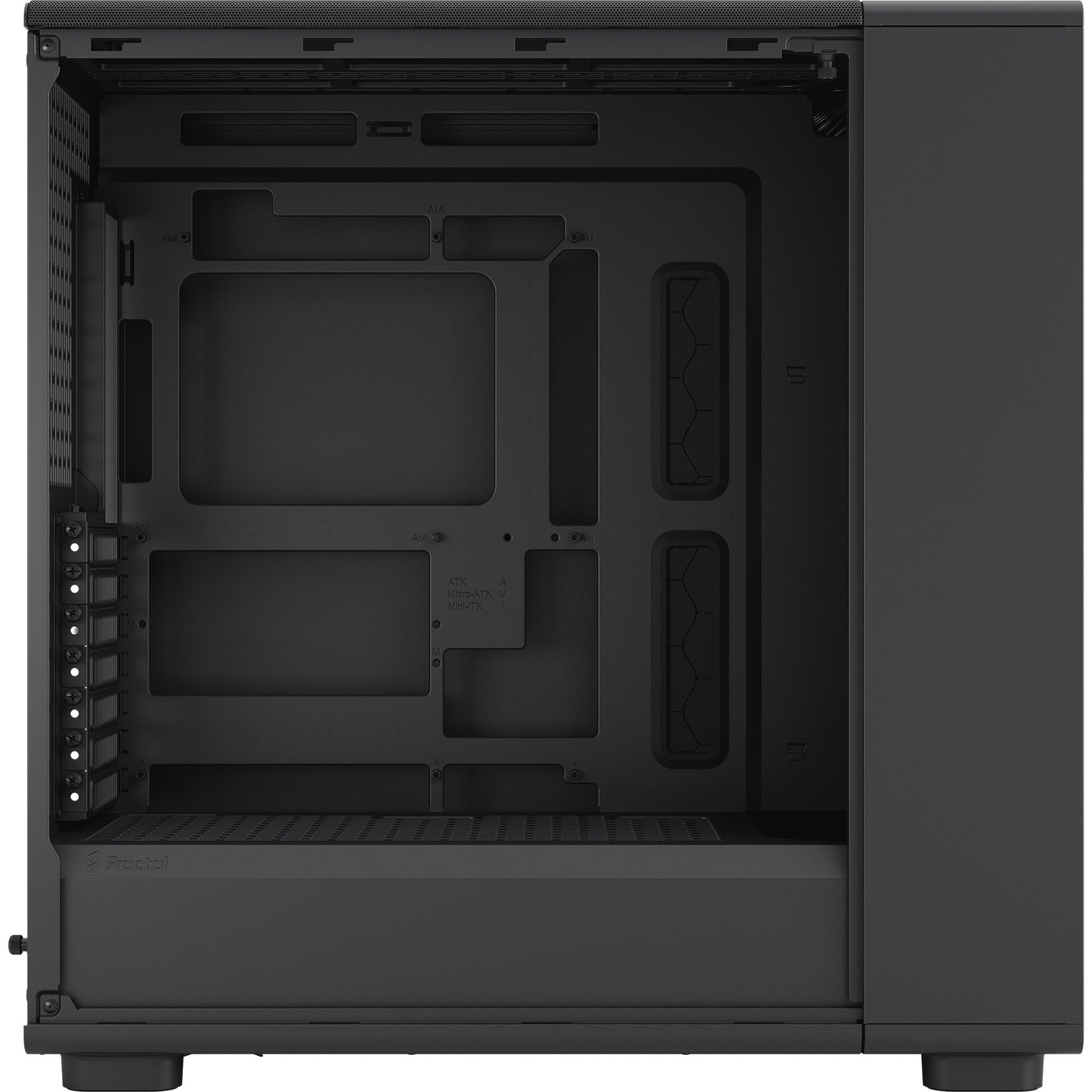 Boîtier tour midi solide Fractal Design Epoch XL (noir | 2x USB-A | 1x USB-C)