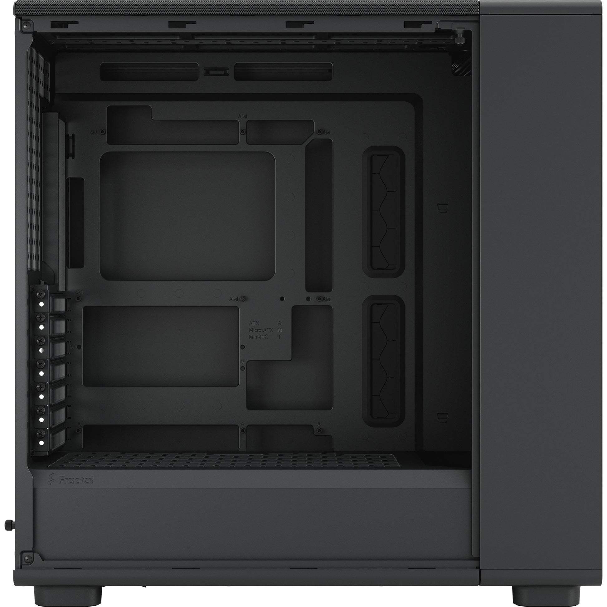 Boîtier tour midi solide Fractal Design Epoch XL (noir | 2x USB-A | 1x USB-C)