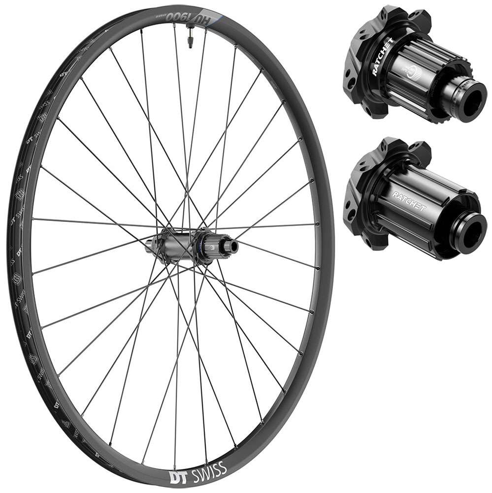 Roue arrière Dt swiss hu 1900 spline® 29 25mm cl boost