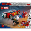 Lego super heros 76336 Marvel Spider-Man Car contre Wolverine venimisé
