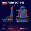 Trust GXT 721SM Ruya Pro Premium Chaise de jeu confortable (Bleu Rouge)
