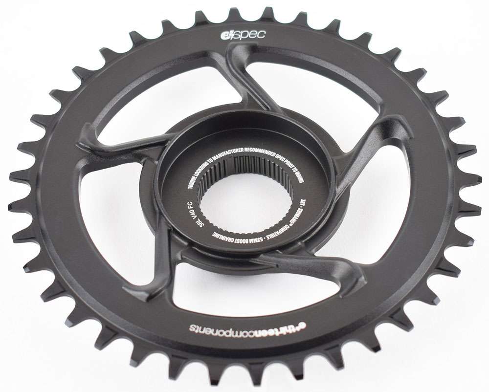 Plateau Shimano E 8000 à montage direct en aluminium E*thirteen e*spec