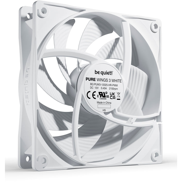 Soyez silencieux! Pure 3 120 mm PWM blanc à grande vitesse