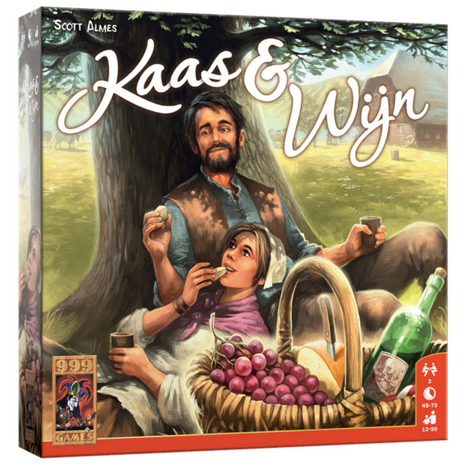 999games 999 games - cheese wine - jeu stimulant à deux joueurs - suite de la populaire bière au pain !