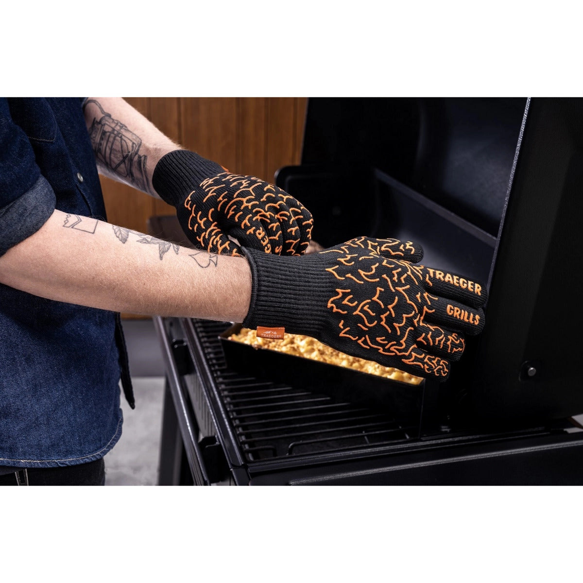 Gant de barbecue Traeger (noir, résistant à la chaleur jusqu'à 275 °c)