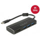 Dellock USB-C 3.1> 3x USB-A 3.0 Hub + HDMI