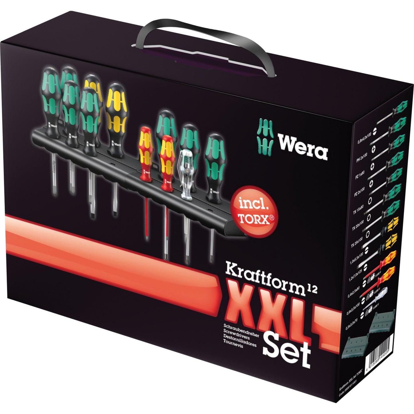 Tournevis Wera Set Kraftform xxl 2