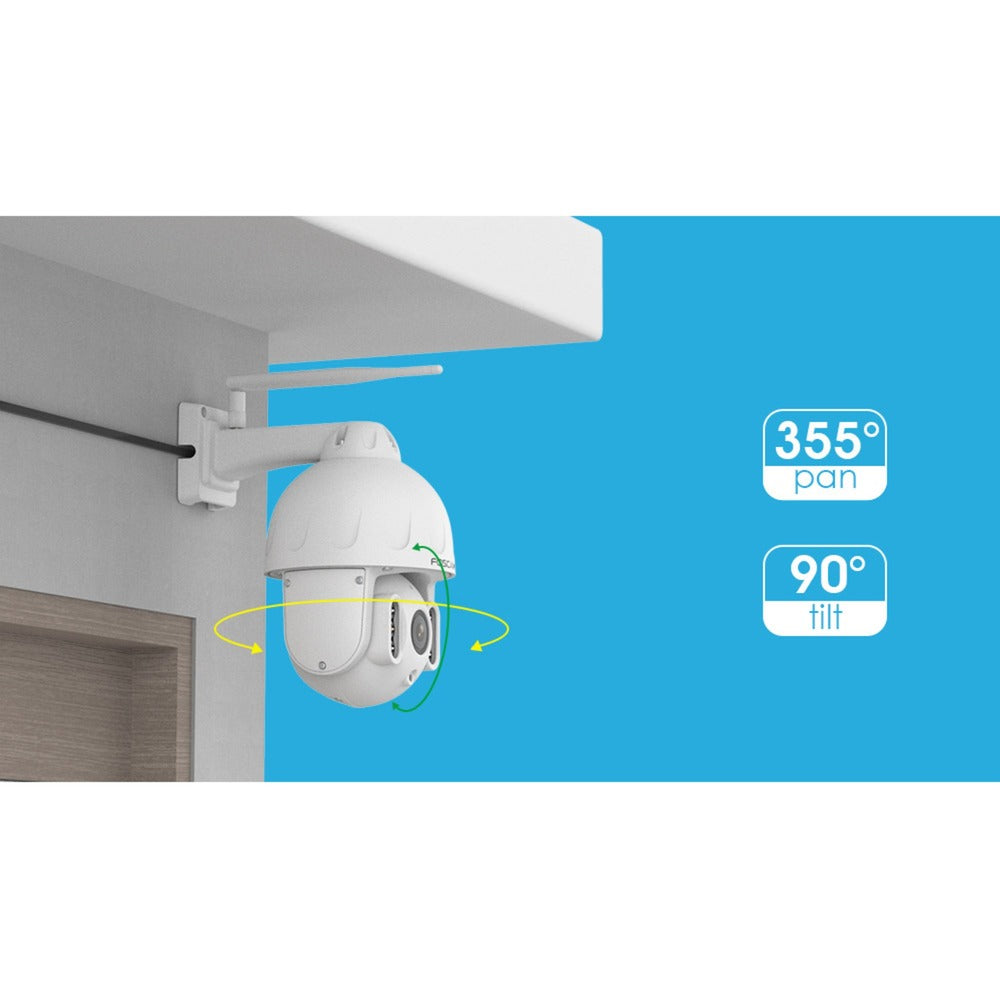 FOSCAM SD8P, 4K 8MP WiFi à double bande PTZ PTZ Sécurité