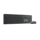 Ensemble de bureau combo sans fil multi-appareils moderne Lenovo 700 (gris, disposition américaine (Qwerty), 100 %, 4 000 dpi, 2,4 GHz, BT 5.3, USB-A)