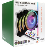 Inter-Tech Argus RS-07 RVB SET120X120X25 - afbeelding 8