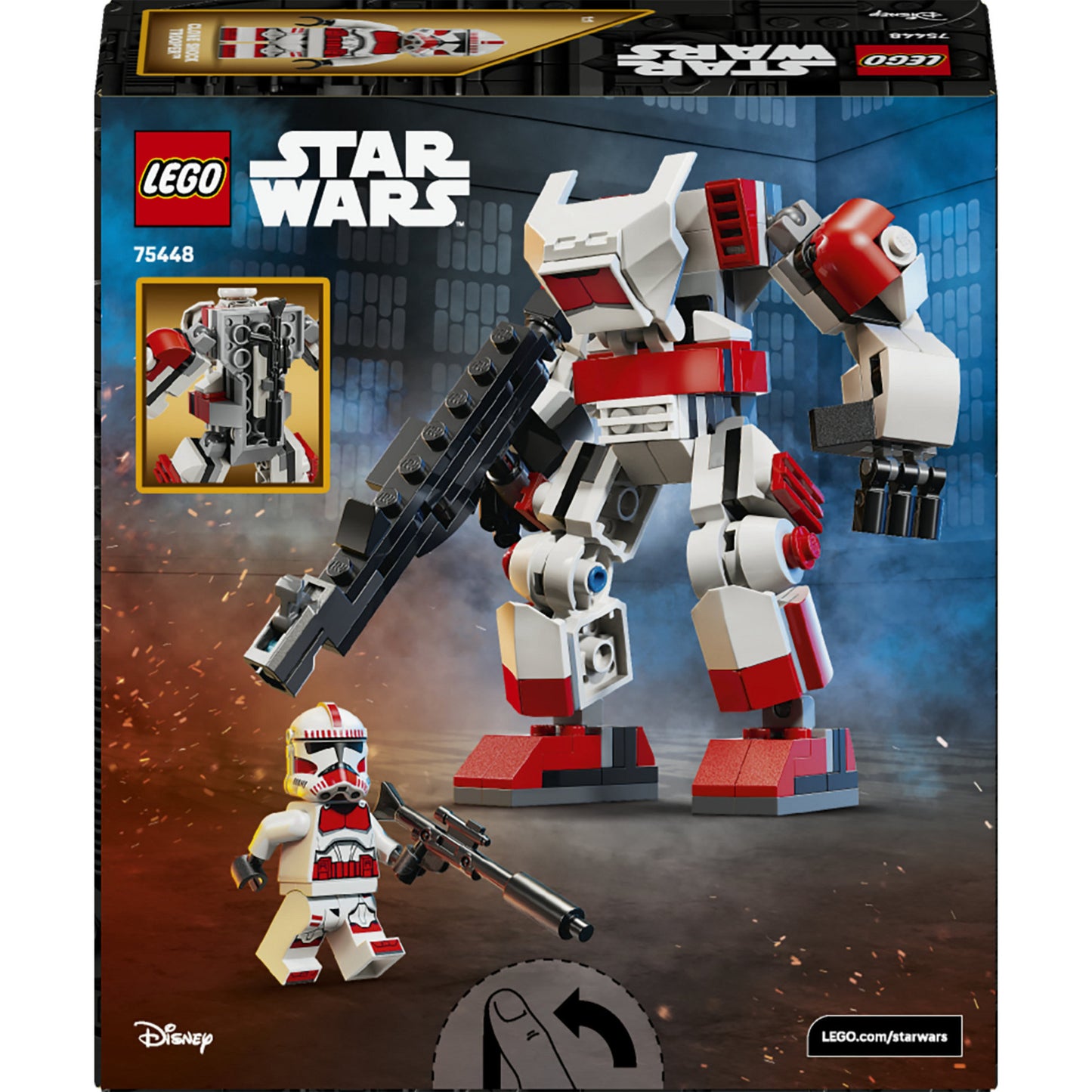 Lego Star Wars TM 75448 Clone Shock Trooper Mech | 2 pièces