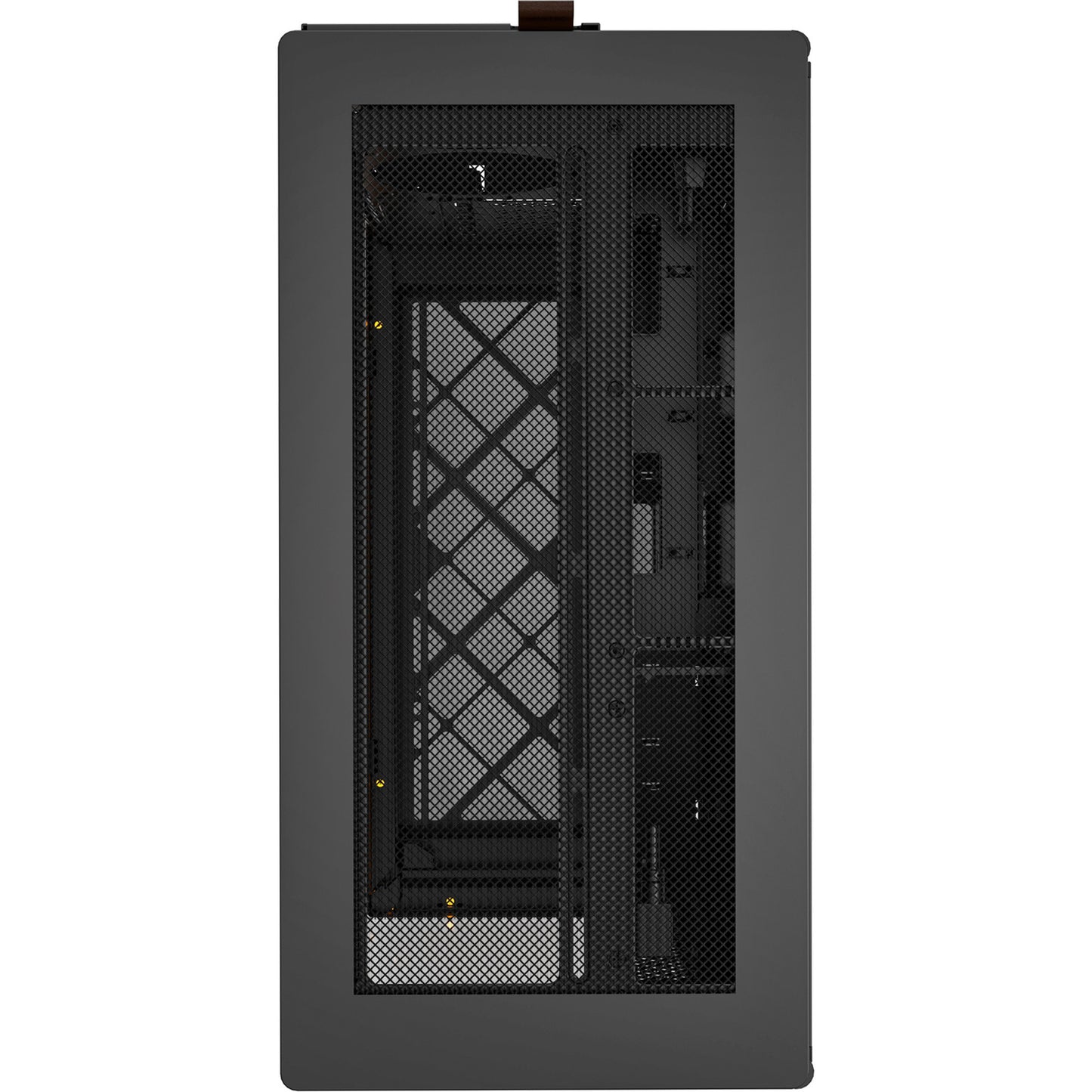 Boîtier tour midi Montech HS02 (noir | 2x USB-A | 1x USB-C | RGB | verre trempé)