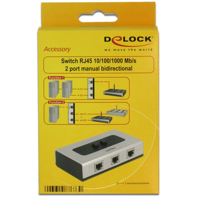 Dellock Switch RJ45 10 1000 Mbps 2 Port