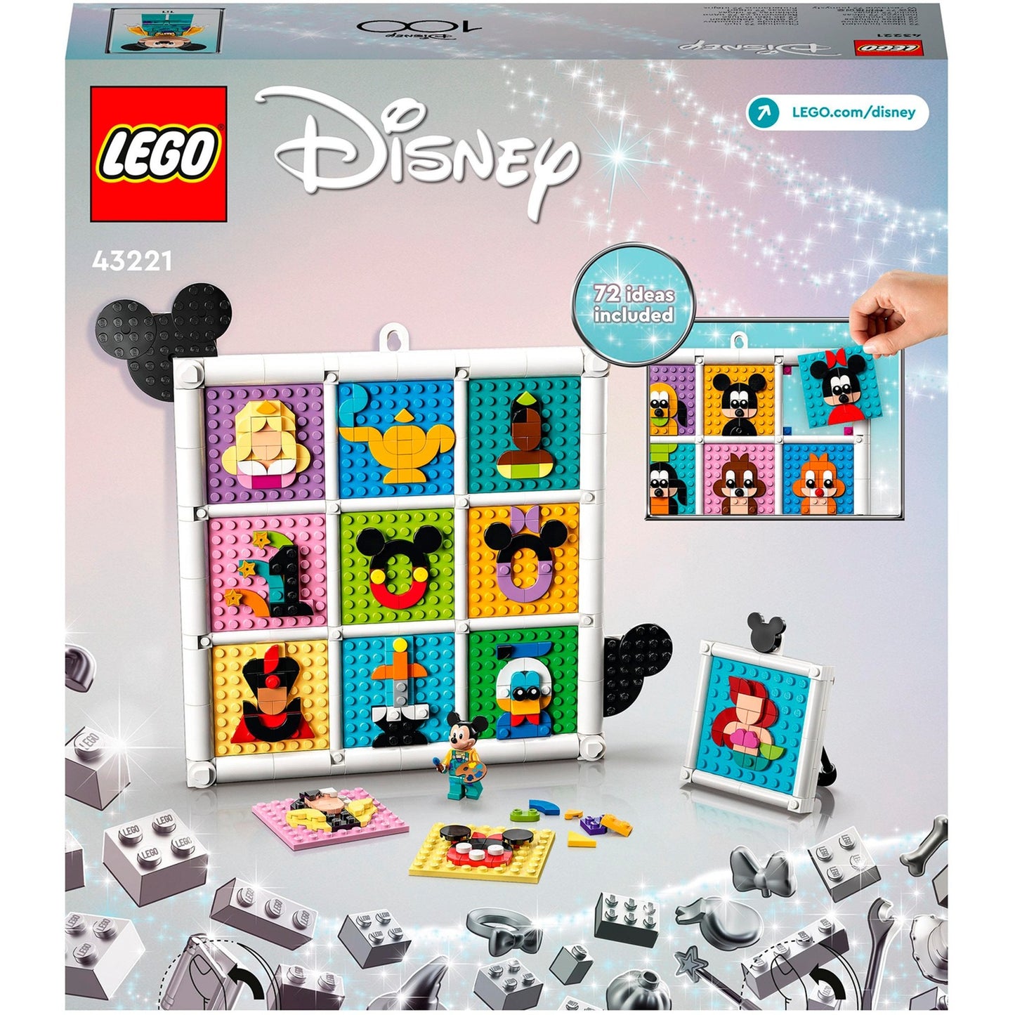 LEGO LEGO 43221 100 ans Figures d'animation