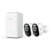 Reolink home hub1 avec 2x B350 et 1x panneau solaire 2 caméra de sécurité USB-C (blanc)