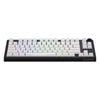Hator skyfall sans fil, clavier de jeu (noir, disposition américaine, hator aurum citron, 80 % (tkl), RVB, ABS double injection, échange à chaud, Bluetooth USB-C 2,4 GHz)