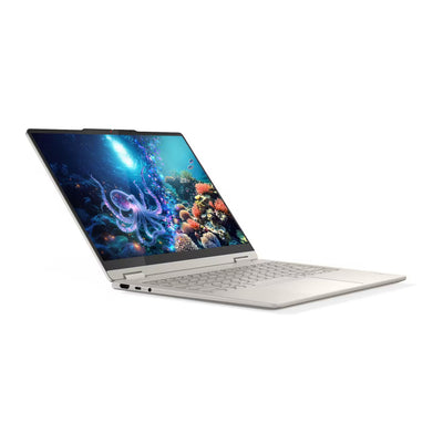 Lenovo yoga 7 2-en-1 14ill10 (83jq00fvmh) 14 copilot+ ordinateur portable (blanc brillant | core ultra 5 226v | graphiques intel arc 130v | 16 Go | SSD 512 Go | tactile)