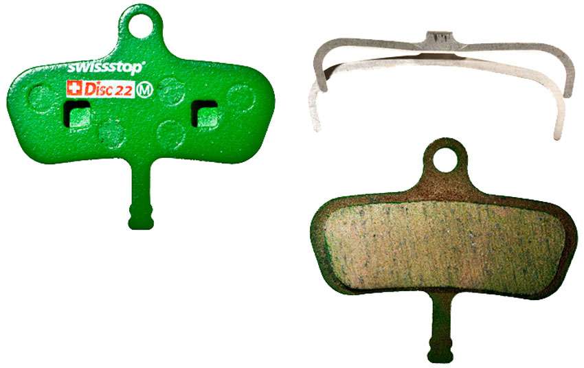 SwissSstop SwissSstop Brake Block Set Disc 22 C Code Avid, code 5, code 7
