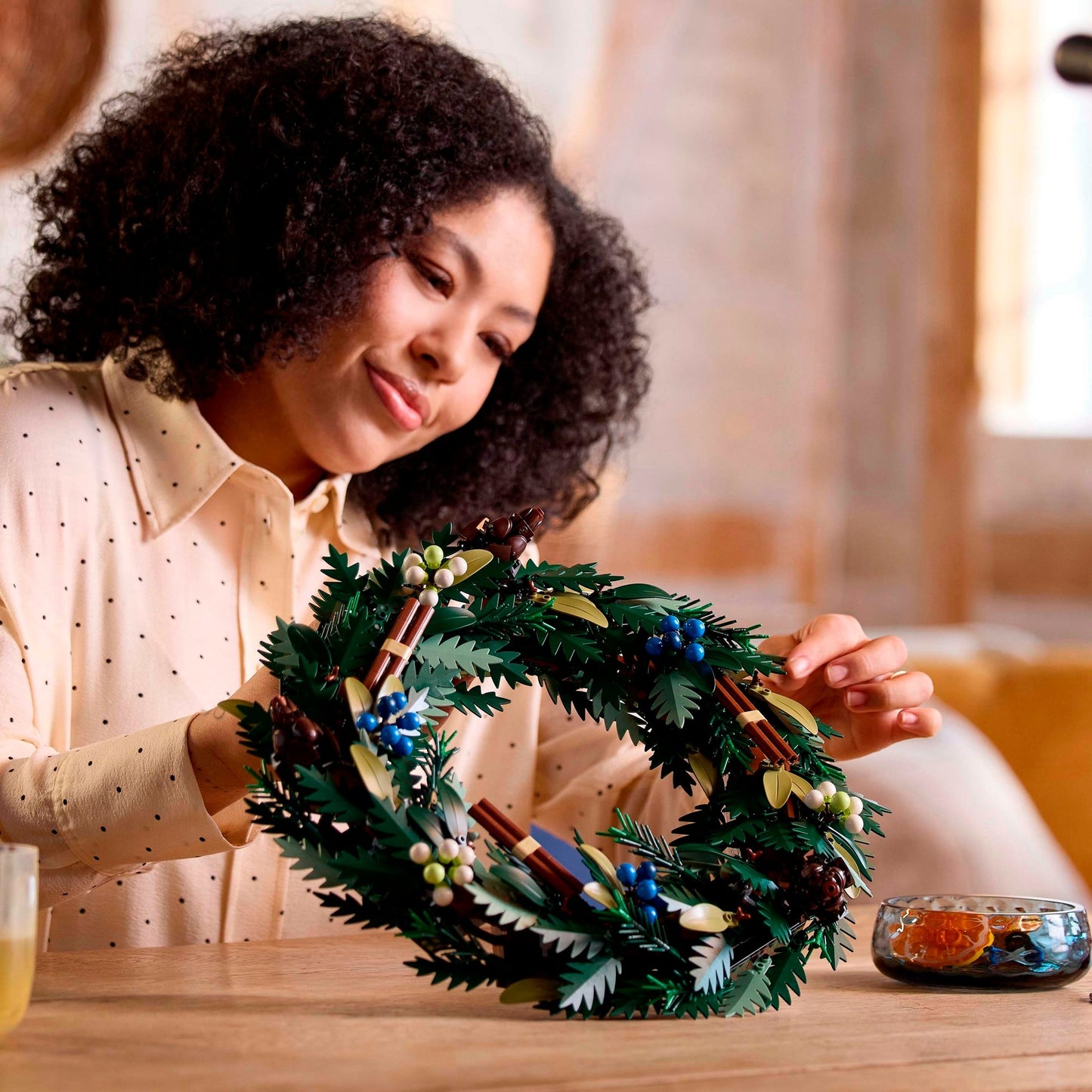 Icônes Lego - jouet de construction de couronne d'automne (10340)