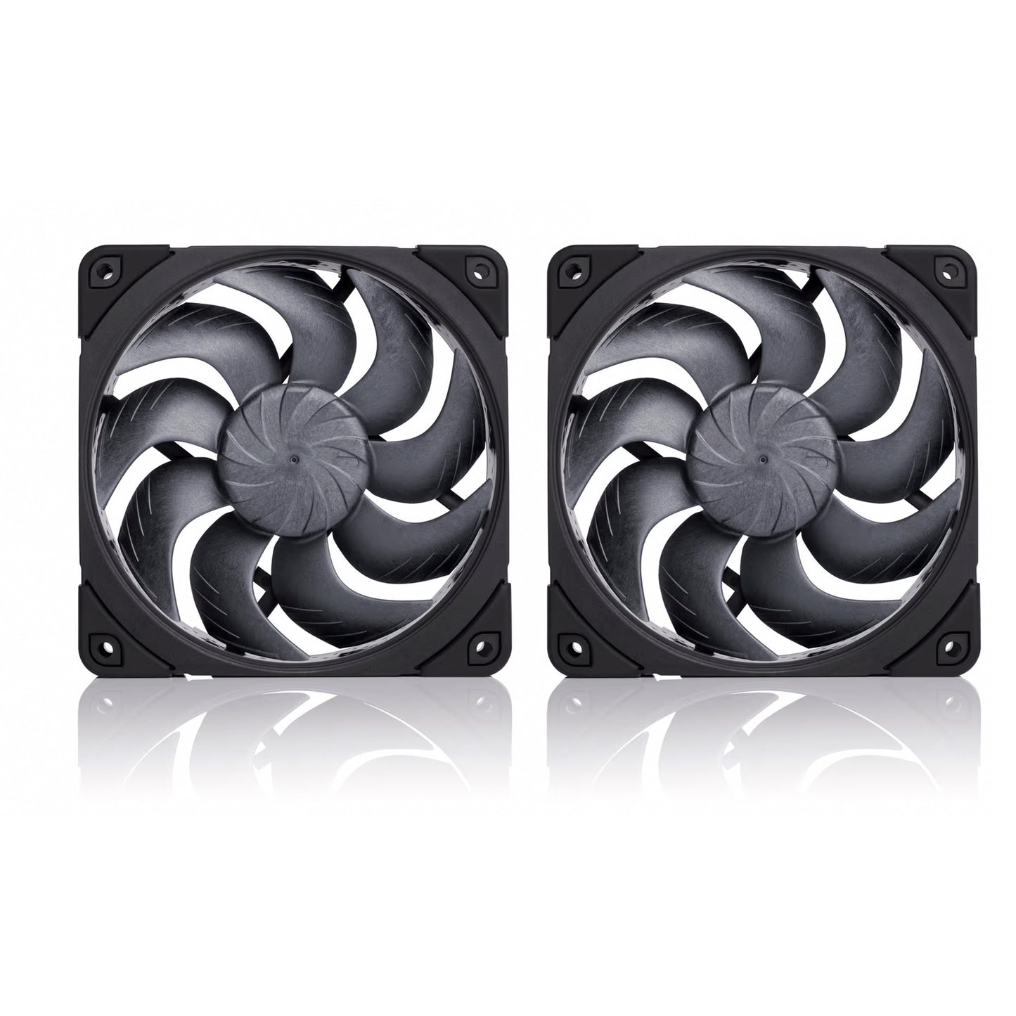 Noctua nf-a12x25 g2 pwm sx2-pp chromax.black ventilateurs de boîtier (noir, 2 pièces, 120 x 120 x 25 mm)