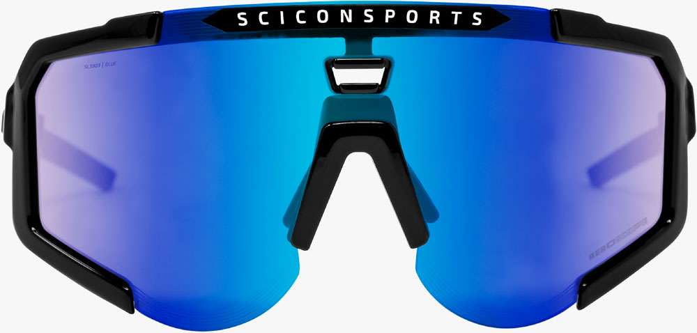 Aéroscope Scicon (multimiroir bleu + pluie clair) - lunettes de sport