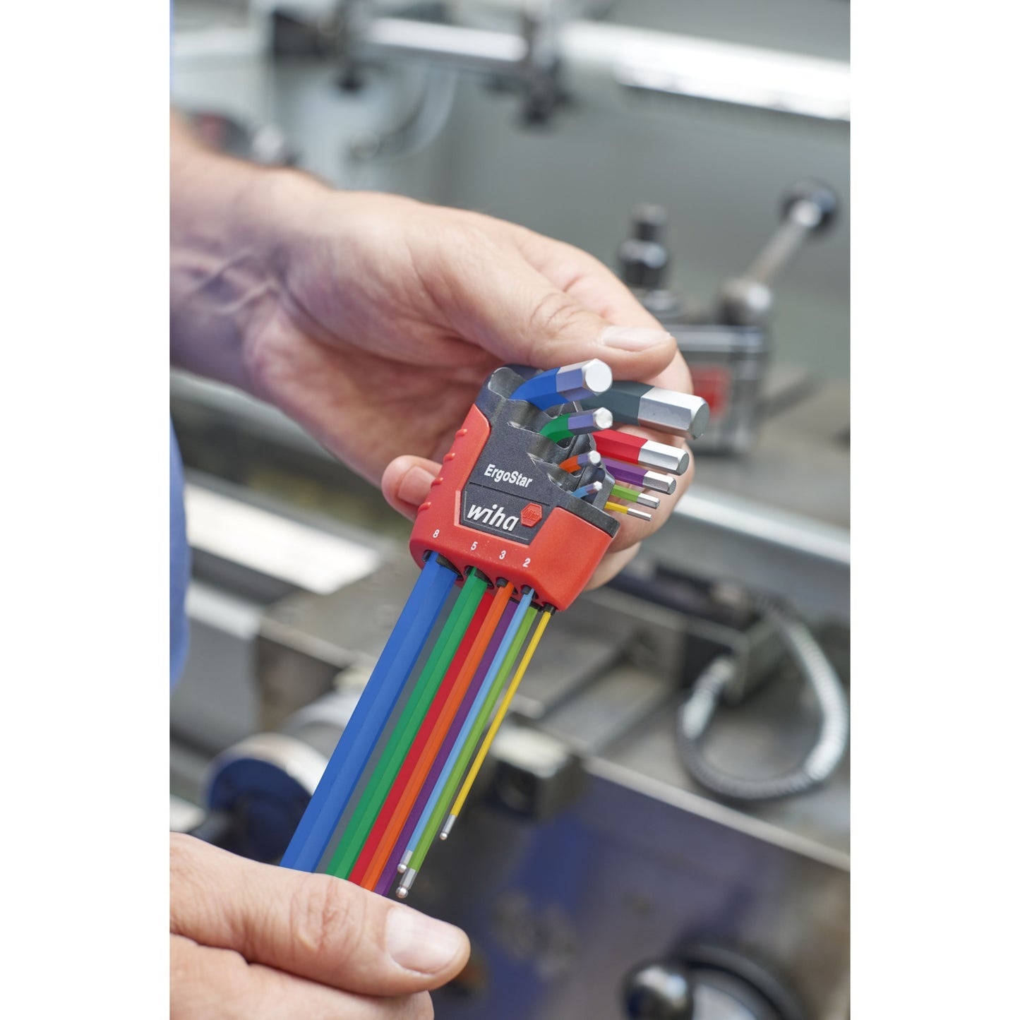 Wiha Sift Keys set dans Ergostar Holder, 10 parties
