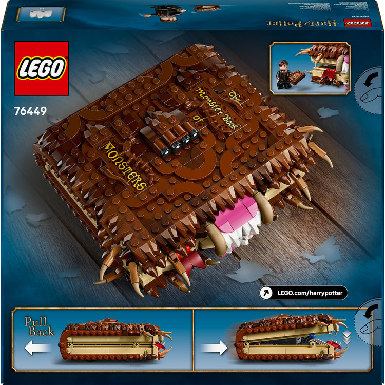 Lego 76449 Harry Potter le livre du monstre monstrueux