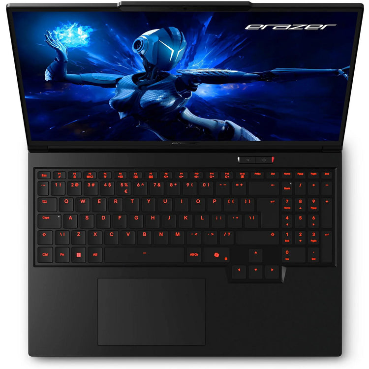 Erazer major 16x1 md62736 16 ordinateur portable de jeu (noir | core ultra 7 255hx | rtx 5070 ti | 32 go | SSD 2 to)