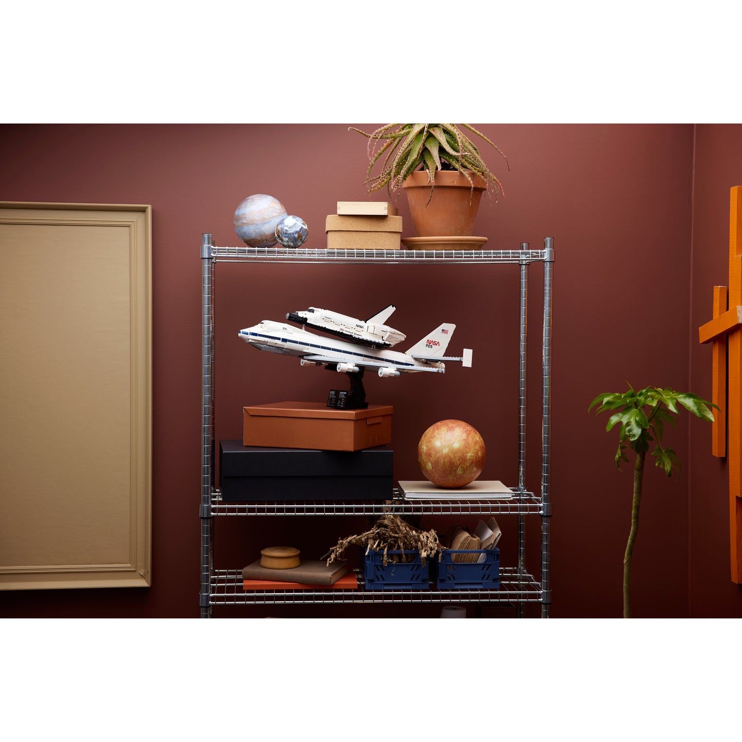 Icônes Lego - jouet de construction d'avions porte-navette (10360)
