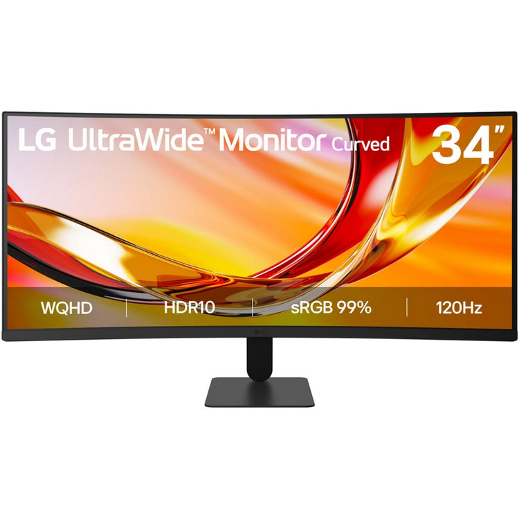 Moniteur incurvé LG Ultrawide 34U601B-B 34 (noir, HDMI, DisplayPort, AMD FreeSync, 120 Hz)