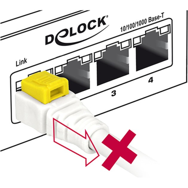Dellock Patch Cable RJ-45 sécurisé avec Cat.6a