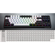 Hator rockfall 3 tkl sans fil, clavier de jeu (blanc, disposition américaine, hator aurum orange, RVB, touches PBT, hotswap, Bluetooth USB-C 2,4 GHz) - afbeelding 14