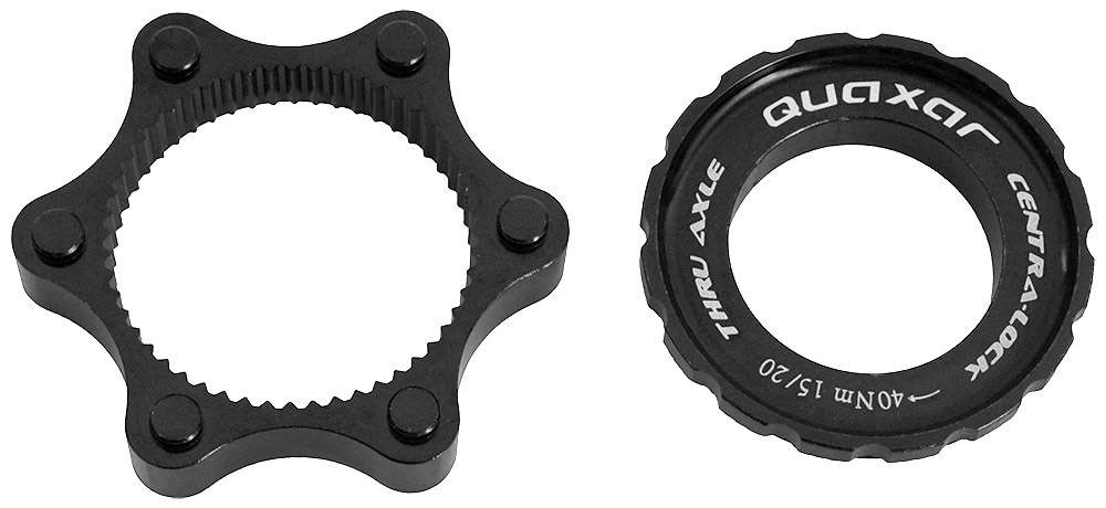 Adaptateur Quaxar CNC Centerlock pour axe 15 20 mm