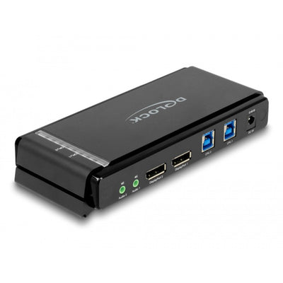 Dellock Displayport 1.4 KVM Switch, 8K 60Hz, USB 3.2 Gen 1