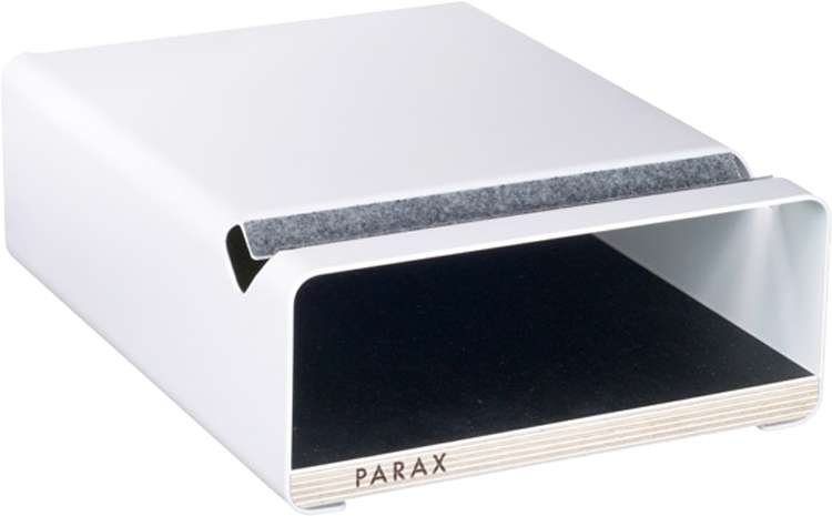 Support mural pour vélo Parax s-rack - blanc noir