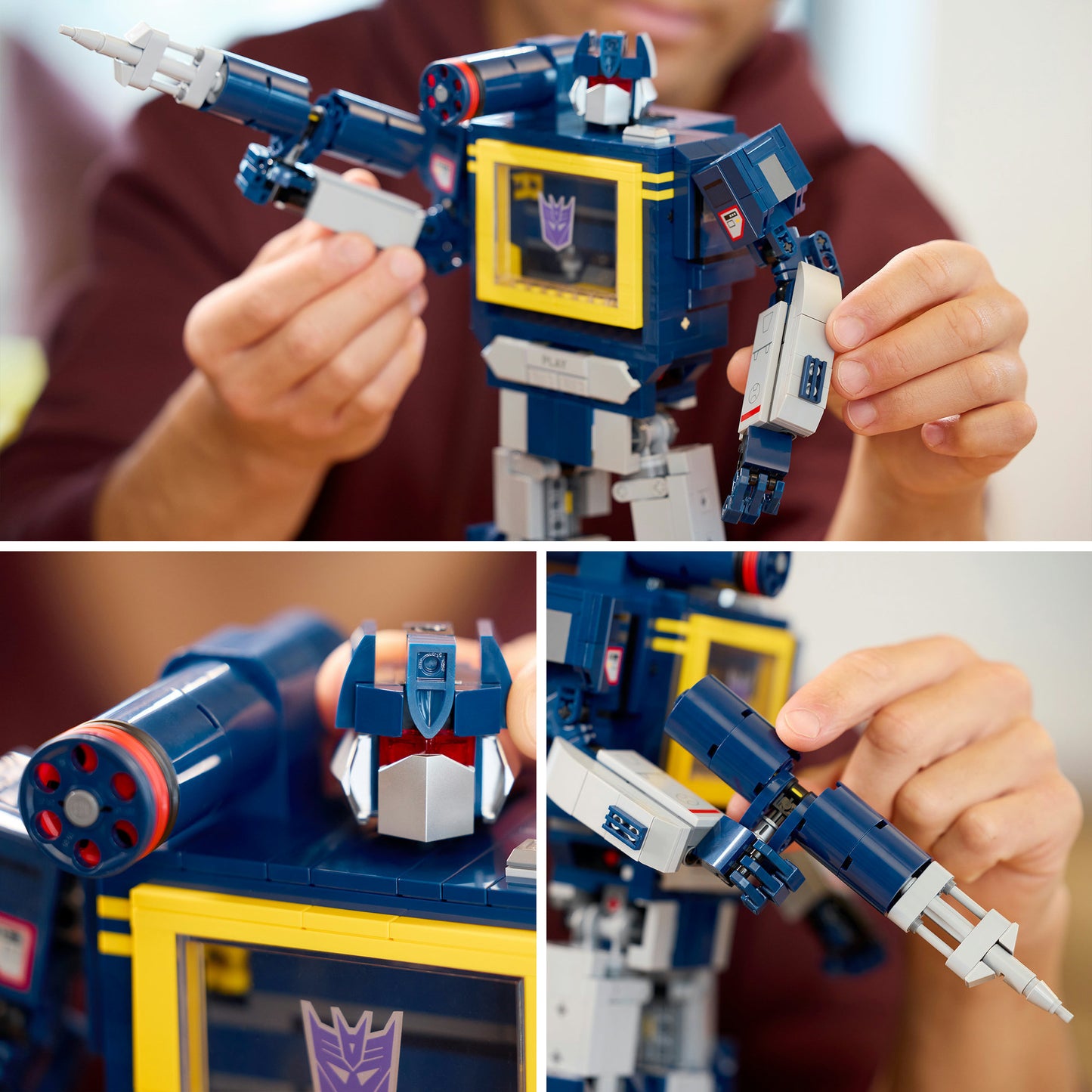 Icônes Lego 10358 transformateurs onde sonore