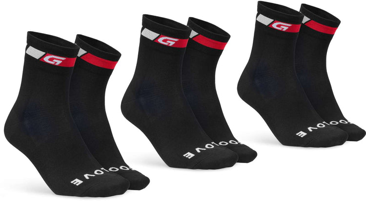 Gripgrab coolmax® coupe régulière - chaussettes (paquet de 3)