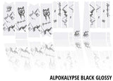 Unleazhed film de protection de cadre anti-rayures pour vélo de gravier bpg01 alpocalypse noir - afbeelding 2