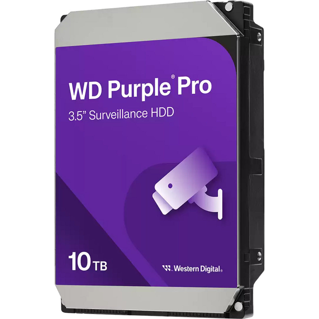 Western Digital WD102purp Purple Pro HDD, 10 To, 3,5, Sata 6 Gbps, 7200 tr / min, 256 Mo, 265 Mb S