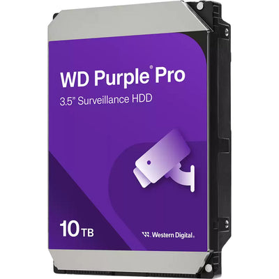 Western Digital WD102purp Purple Pro HDD, 10 To, 3,5, Sata 6 Gbps, 7200 tr / min, 256 Mo, 265 Mb S