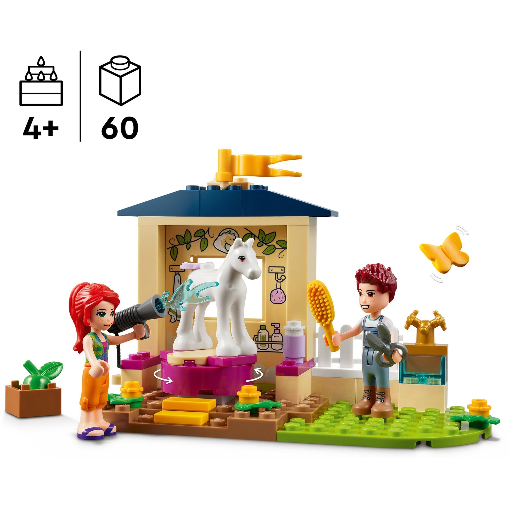 LEGO Friends 41696 Ponywasstal