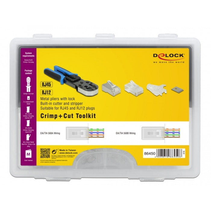 Dellock RJ45 Crimp + Cut Set