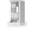 Boîtier tour midi Nzxt h9 flow (blanc (mat) | 2x USB-A | 1x USB-C | verre trempé)