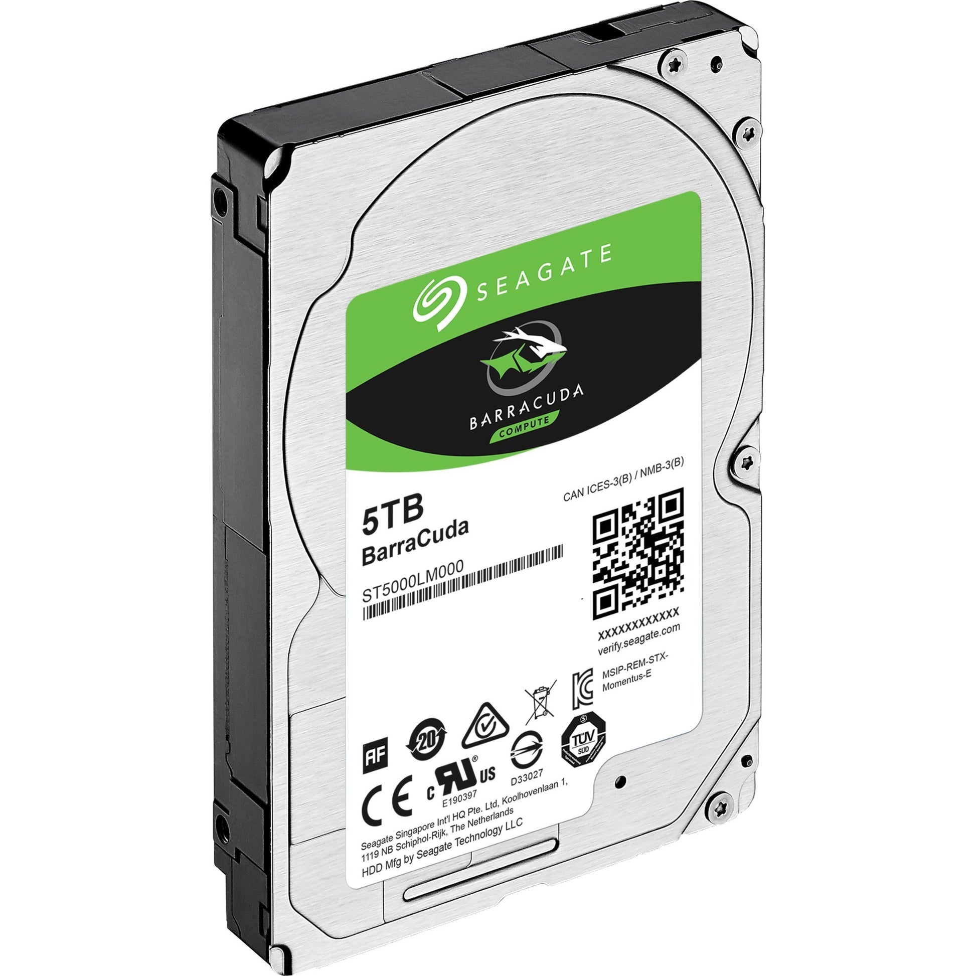 Disque dur Seagate Barracuda 5 To (ST5000LM000, SATA 600)