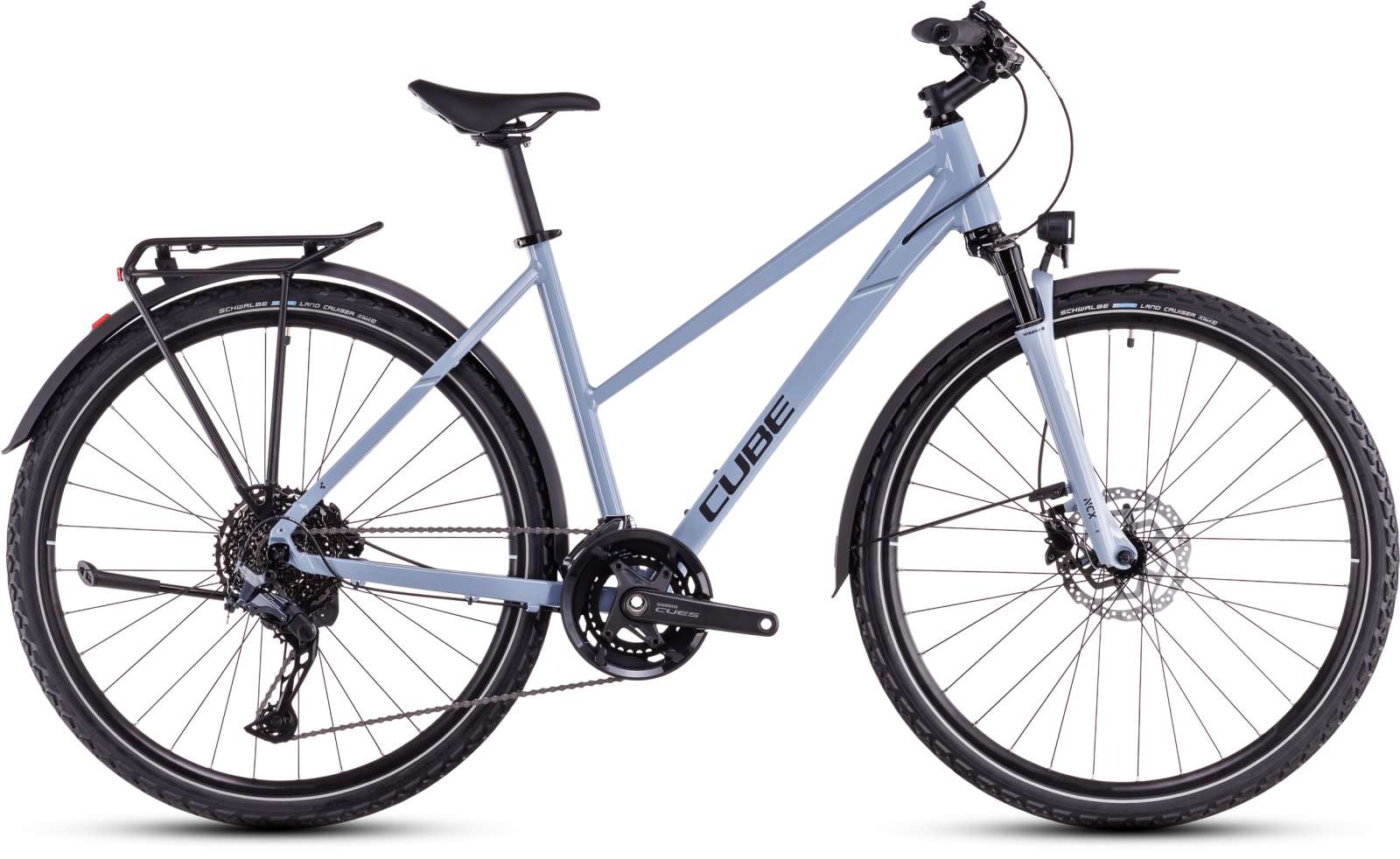 Cube nature exc allroad lady pigeonblue'n'black