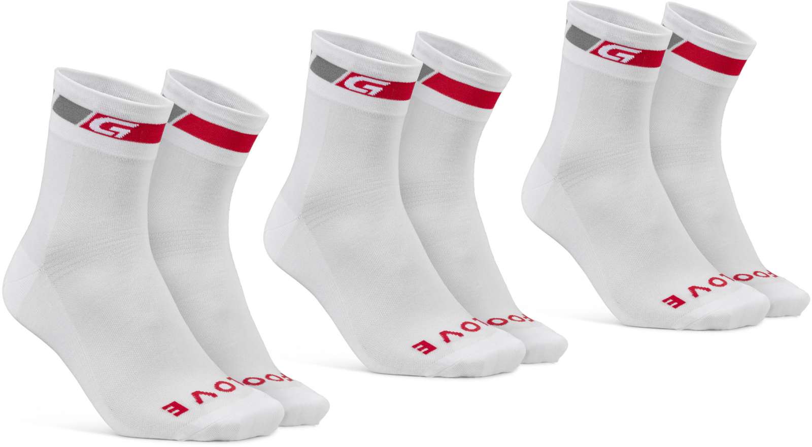 Gripgrab coolmax® coupe régulière - chaussettes (paquet de 3)
