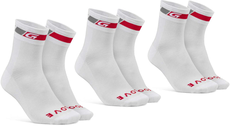 Gripgrab coolmax® coupe régulière - chaussettes (paquet de 3)